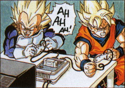 Goku on SNES